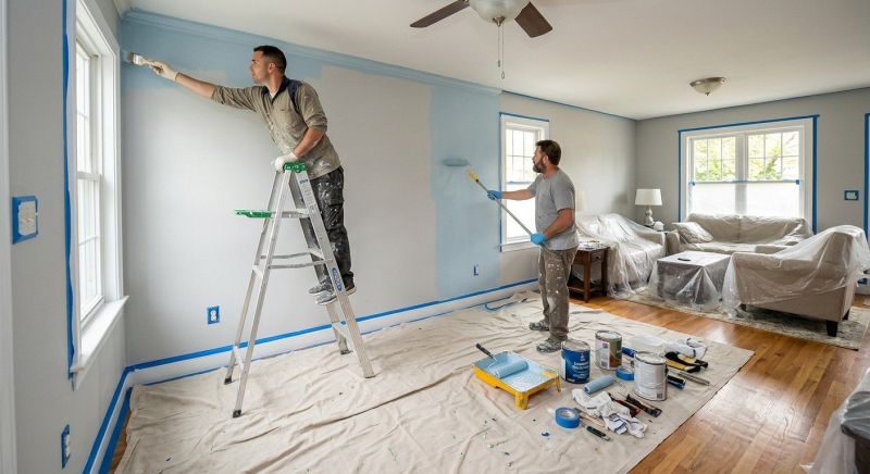 Basement Painting in Kansas City, KS