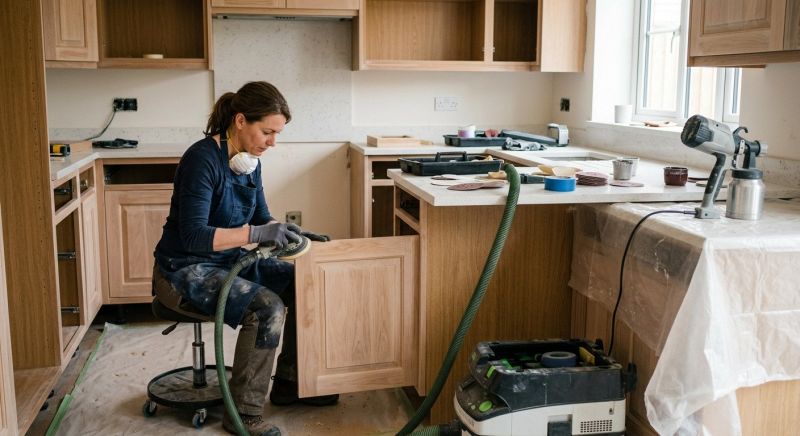 Cupboard Refinishing in Dayton, OH