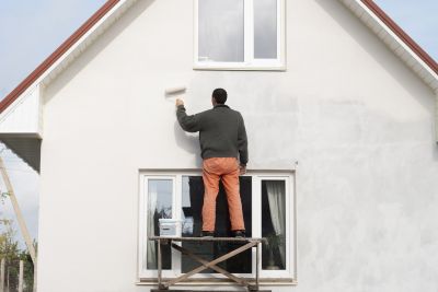 Exterior Staircase Painting in Boulder, CO