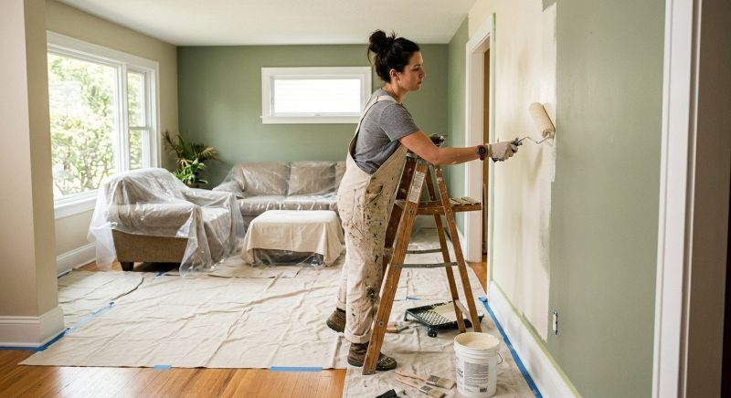 Home Interior Painting in Kansas City, KS
