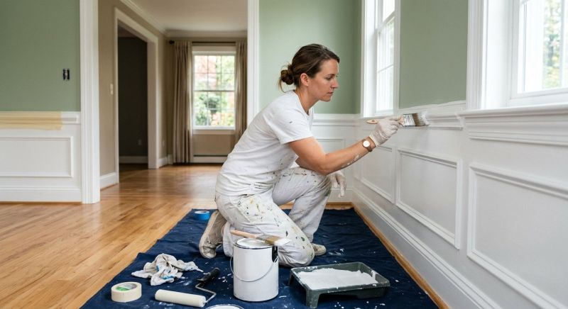 Shiplap Painting in Wilmington, NC