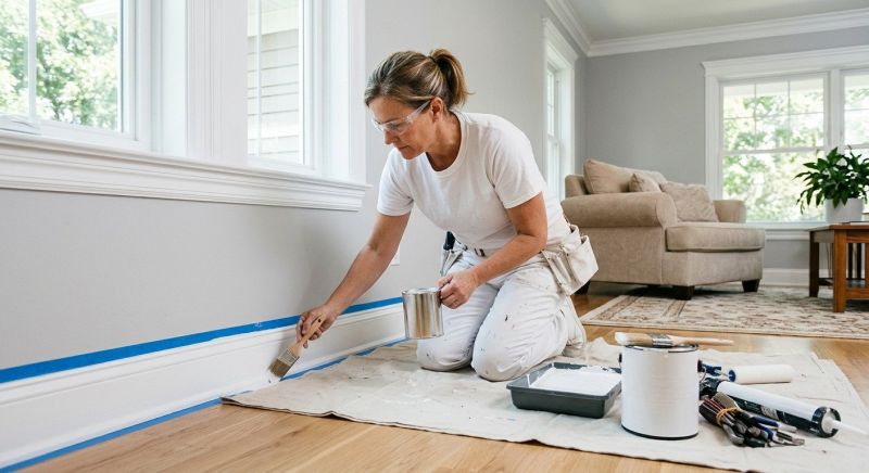 Shiplap Painting in Wilmington, NC
